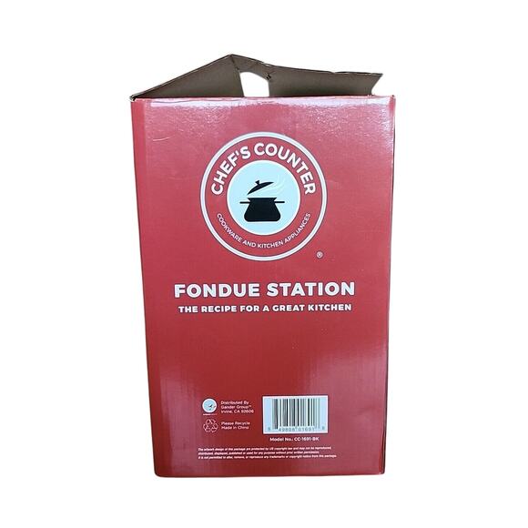 Chef's Counter Fondue Station/Fountain 3 Teir Detachable Tower (Turns on) - Picture 6 of 7